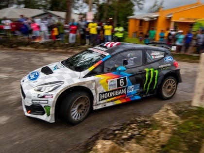 Bloks izrauj uzvaru Barbadosas rallijā (VIDEO)