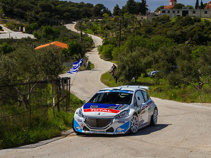 Brīns un Peugeot 208 R5 debitē ar uzvaru, Grjazinam piedzīvojumiem bagāts rallijs