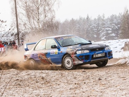 Rallijsprintā 'Sarma' uzvaru izcīna Švarcs- Švampāns