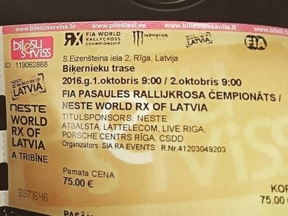 Stundas laikā izpērk A tribīnes biļetes uz rallijkrosa posmu Biķerniekos