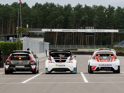 Šajās brīvdienās jaunajā Biķernieku rallijkrosa trasē norisināsies pirmās sacensības