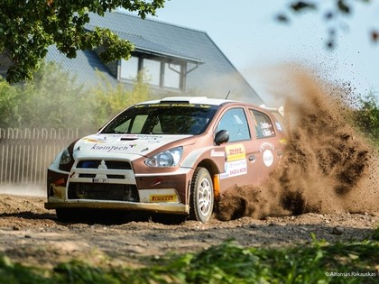 Rallijā 'Elektrėnai' trešo vietu izcīna Vorobjovs / Mālnieks, Samsonasam avārija (FOTO)