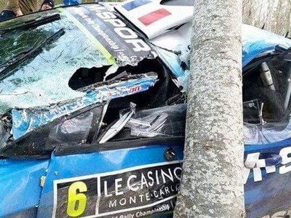 Vilsons: Rallijā tā bieži nenotiek, ka avārija notiek tāpēc, ka brauc lēnu (VIDEO)