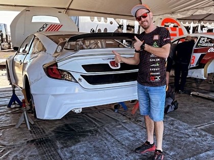 Baldiņš 'Nitro RX' 3.posmā startēs ar 'Honda Civic Coupe' Supercar mašīnu