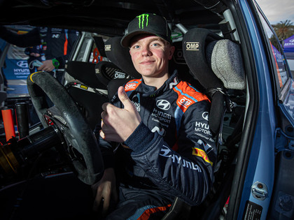 O.Solbergam Sardīnijas WRC rallijā vēl viens starts ar 'Hyundai i20 Coupe WRC'