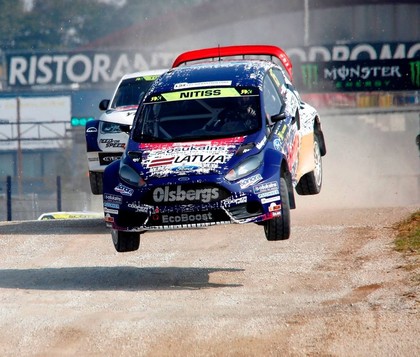 Nitišs un Baumanis uzzina jauno RX kalendāru, abi startēs Barselonas F1 trasē