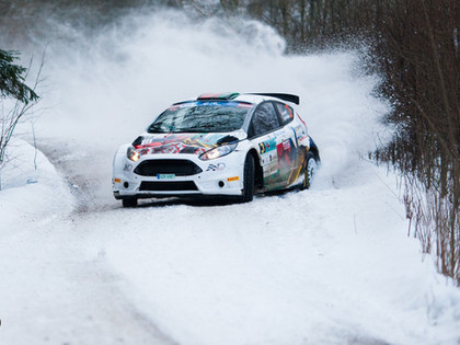 Latvijas rallija čempionāta trešajā posmā uzvar Lukjaņuks, Nitišam trešā vieta klasē