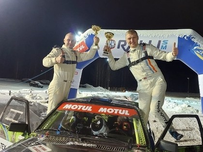 Jāņa Salas ekipāža ar piedzīvojumiem noslēdz debiju Somijas rallijā