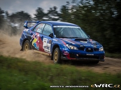 Baltkrievu sportists: Mērķis Talsu rallijā - uzvara