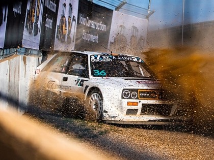 Vācijas RX uzvar Kristofersons, debiju piedzīvo 'Lancia Delta Evo-e RX'