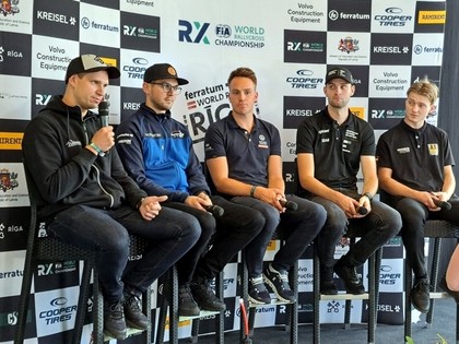 Baumanis 'Riga RX' 1.kvalifikācijā startēs no iekšmalas, Baldiņam cīņa ar līderi Marklundu