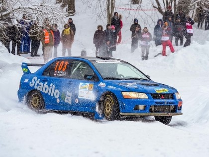 Noslēgusies Latvijas rallija čempionāta ziemas daļa