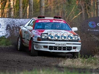 Latvala Somijas rallija čempionāta 4.posmā ar 'Toyota Celica GT-4' izcīna 5.vietu (VIDEO)