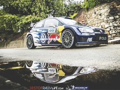 Latvala pārņem vadību Korsikas rallijā, Ožjē un VW saņem 10 000 eiro lielu naudas sodu