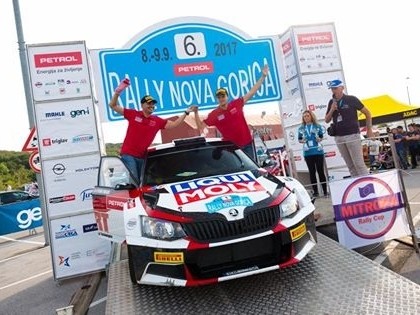 Grjazins izcīna pārliecinošu uzvaru Slovēnijas rallijā