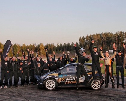 Lapiņš RX Academy noslēdz 5.vietā, krievu braucējs pēdējā posmā smagi avarē (VIDEO)
