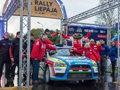 Ungāru sportists pēc 'Rally Liepāja' finiša: 25 gadus gaidīju, lai sasniegtu šo rezultātu