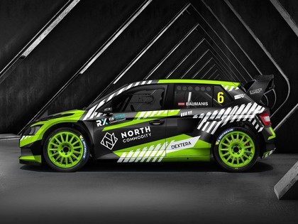 Baumanis ar 'Škoda Fabia Evo RX' startēs Eiropas rallijkrosa čempionātā