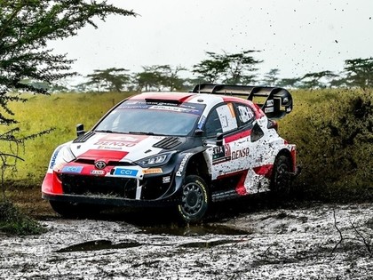 Pēc Kenijas piedzīvojumiem bagatās WRC rallija otrās dienas līderis Ožjē