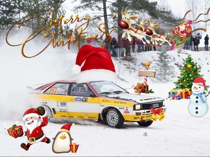 Autosportisti novēl Priecīgus Ziemassvētkus un Laimīgu Jauno gadu (FOTO, VIDEO)