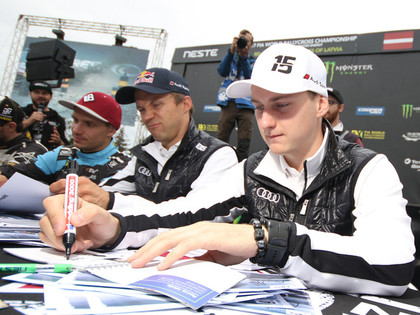 Vecrīgā notiks Neste World RX of Latvia dalībnieku parāde un tikšanās ar faniem