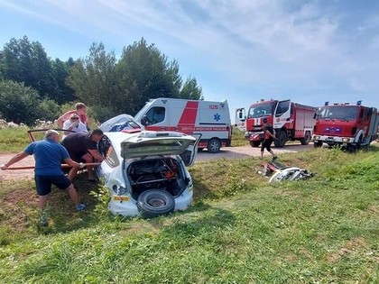 Lietuvas Rokišku rallijā vairākas smagas avārijas (VIDEO)