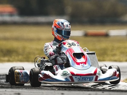 Štolcermanis izcīna bronzu FIA kartinga Eiropas čempionāta KZ2 kategorijā