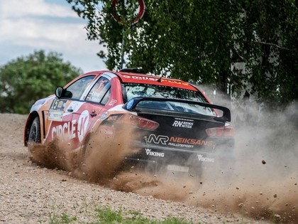 'Rally Talsi' Shakedown posmā ātrākais Berķis, Nitišam 6.vieta