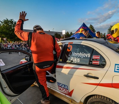 Vorobjovs/Pūķis nestartēs 'Rally Liepāja'