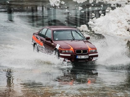 333 Ziemas kausa 3. posmā pamatīgi plūdi (FOTO)