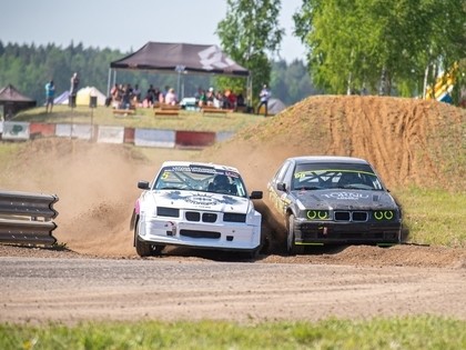 Biržos aizvadīts Latvijas-Lietuvas rallijkrosa čempionāta otrais posms