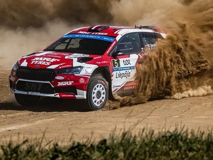 Sesks pārliecinošs līderis pēc 'Tet Rally Liepāja' pirmās dienas