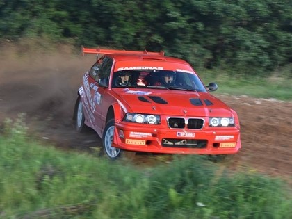 Vorobjovs/Pūķis ar Samonas BMW M3 izcīna 3. vietu rallijsprinta sacensībās Lietuvā