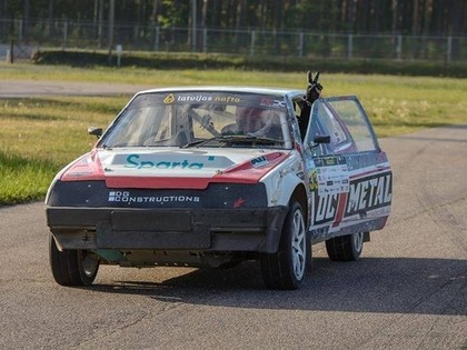Jelgavas rallijkrosā uzvar Odiņš, Olle un Krūmiņš, kroskartu cīņā - Tobiass 