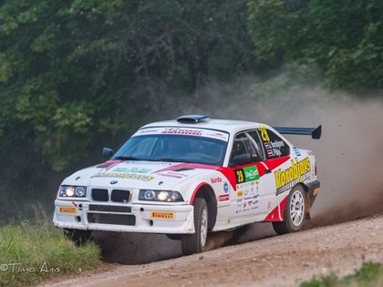 Vorobjovs/Pūķis izcīna godalgotas vietas Lietuvas rallija čempionātā