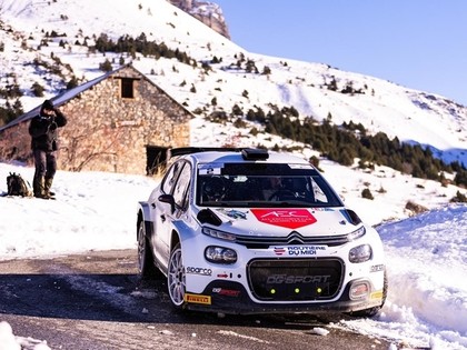 Grjazins debijā ar 'Citroën C3 Rally2' izcīna pārliecinošu uzvaru Francijā