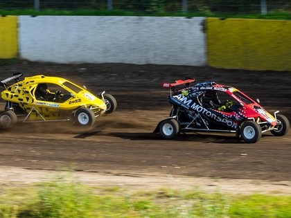Grunte un Baldiņš uzvar rallijkrosa sacensībās Igaunijā, Odiņam neveiksme