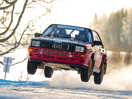 Kristaps Dzīvītis: Darīsim visu, lai Cēsu rallijā varētu startēt ar jauno 'Audi Quattro'