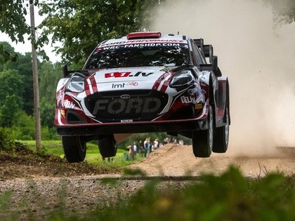 Sesks pēc Tet Rally Latvia otrās dienas ieņem 2.vietu