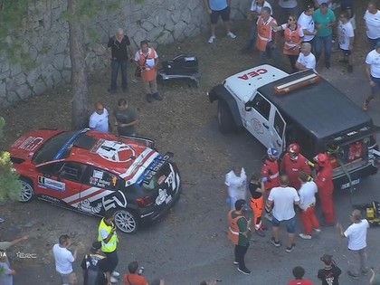 Krugnola uzvar Romas ERČ, Ostbergam smaga avārija (VIDEO)