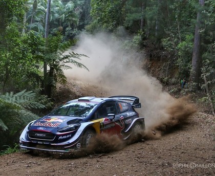 WRC titula pretendentus Austrālijas rallija treniņos šķir tikai 0,3 sekundes