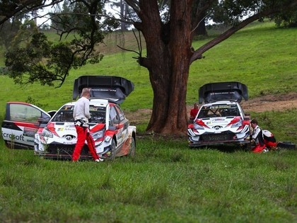 Latvalam dots uzdevums necīnīties ar Tanaku par uzvaru Austrālijas WRC rallijā