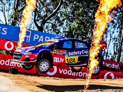 Portugāles ralliju ar ātrāko laiku sāk Evans, Seskam desmitā vieta