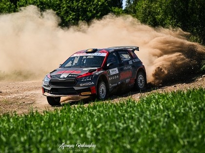 Žalam otrā uzvara pēc kārtas, latviešiem neveiksmīgs Žemaitijas rallijs (VIDEO)