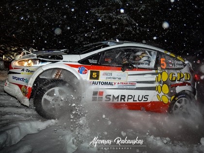 Žala/Mālnieks 'Winter Rally' cīnās ar kupenām, uzvaru sīvā cīņā izcīna Orsaks