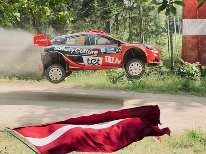 Sesks: Ceru, ka 'Rally Estonia' atkal plīvos daudz sarkanbaltsarkano karogu
