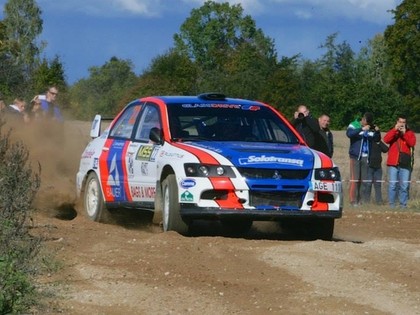 Lietuvas rallijsprintā uzvar Švedas, Goldmanim 6.vieta (VIDEO)