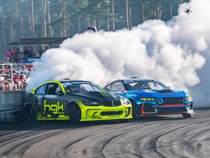 'Drift King of Riga' jubilejā uz starta pasaules drifta zvaigznes