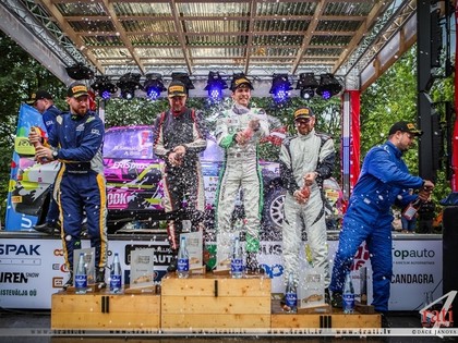 Sirmacis/Bite kļūst par Latvijas rallija čempioniem LRČ5 klasē