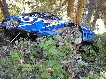 Itālijas rallija līdzjutēji ar galvu nedomā (FOTO)